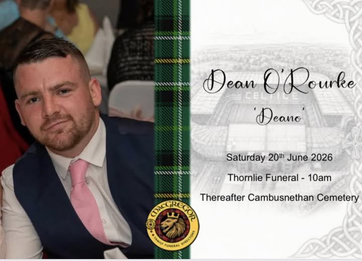 You are currently viewing In Loving Memory of Dean ‘Deano’ O’Rourke, Age 32